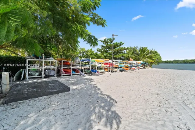 a view of a yard with table and chair