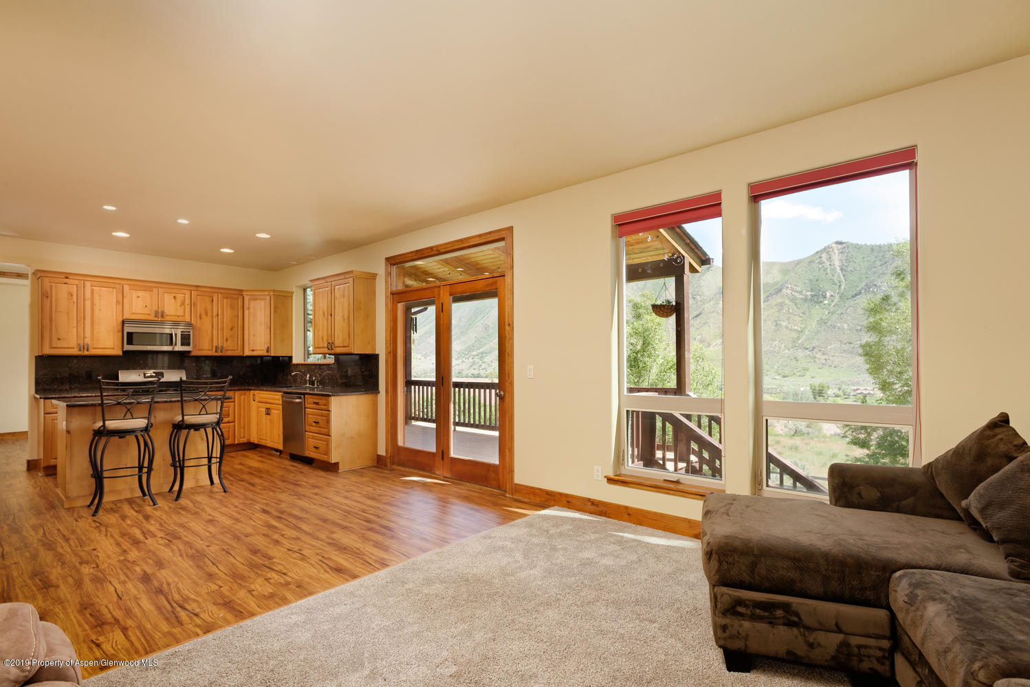 369 Faas Ranch Road New Castle, CO 81647 - Photo 4 of 26 living room-kitchen