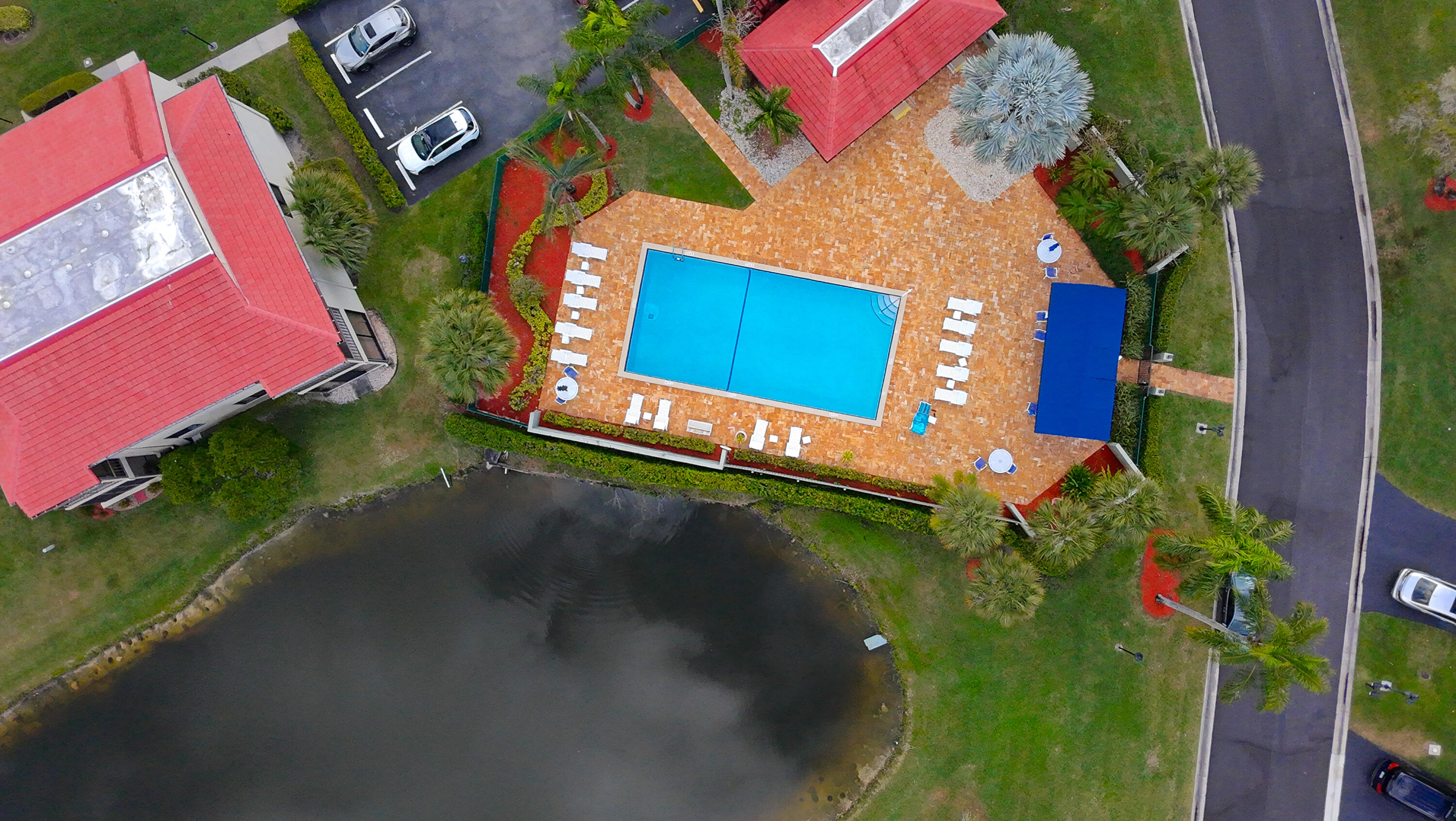 8545 Casa Del Lago, Unit F Boca Raton, FL 33433 - Photo 41 of 56 drone-10