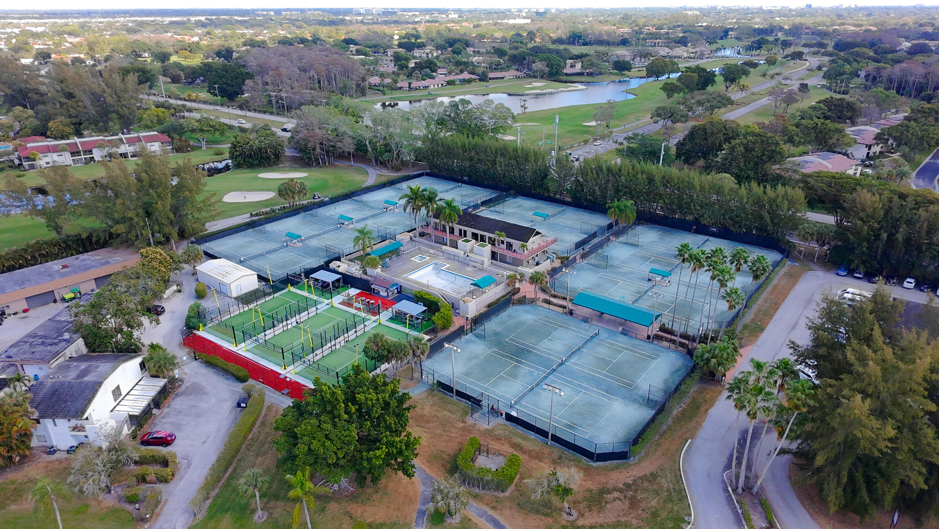 8545 Casa Del Lago, Unit F Boca Raton, FL 33433 - Photo 56 of 56 drone-27