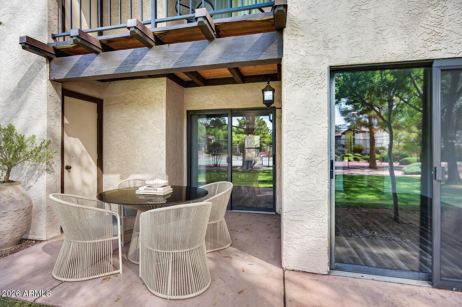 65 Verde Valley School Road, Unit C2 Sedona, AZ 86351 - Photo 24 of 27 Patio with Storage Closet
