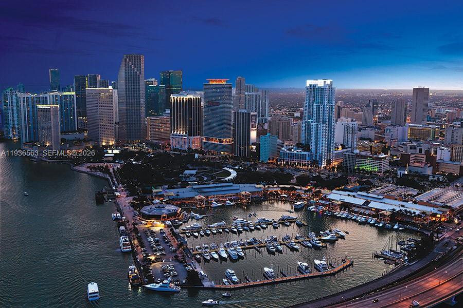 253 Northeast 2nd Street, Unit 4303 Miami, FL 33132 - Photo 35 of 35 a view of a city with tall buildings