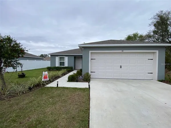 front view of house with a yard