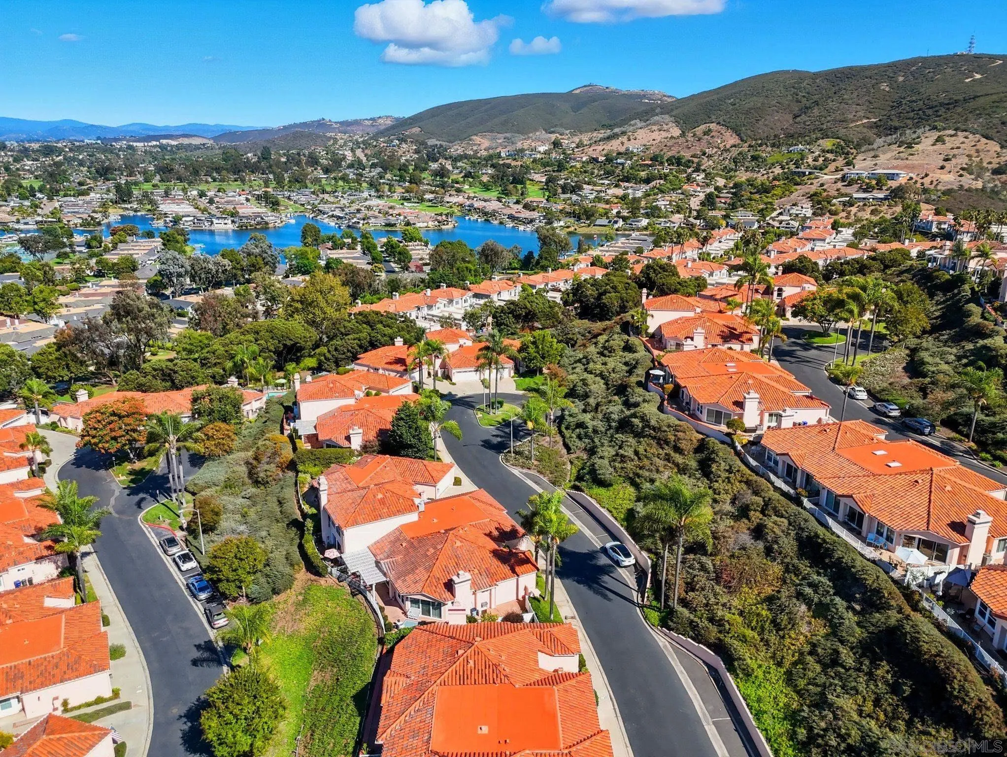 1274 Rue St Moritz San Marcos, CA 92078 - Photo 33 of 39 an aerial view of residential houses with outdoor space