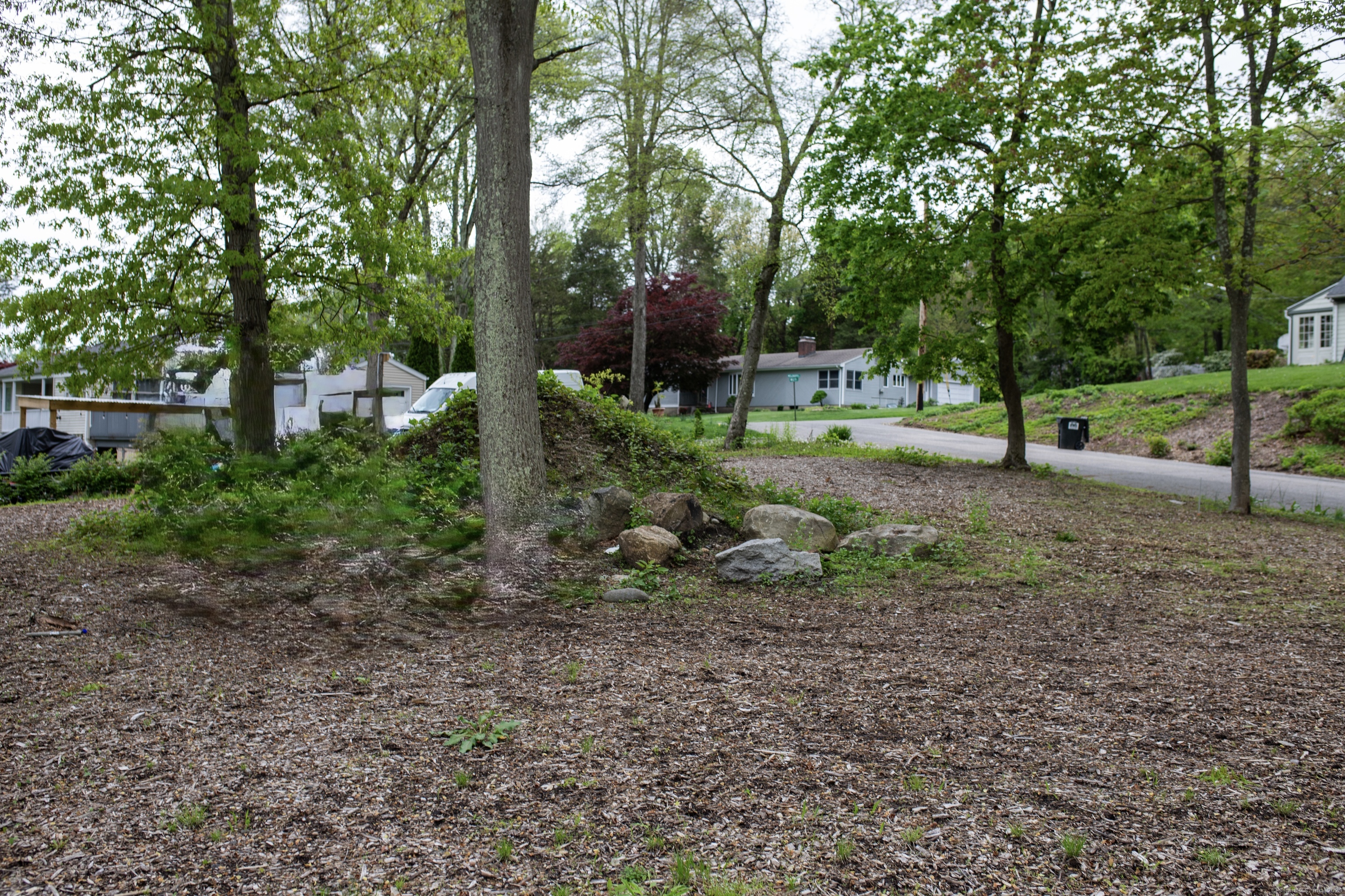 Lot 31 Valley View Road Trumbull, CT 06611 - Photo 7 of 7 a view of a backyard with large trees