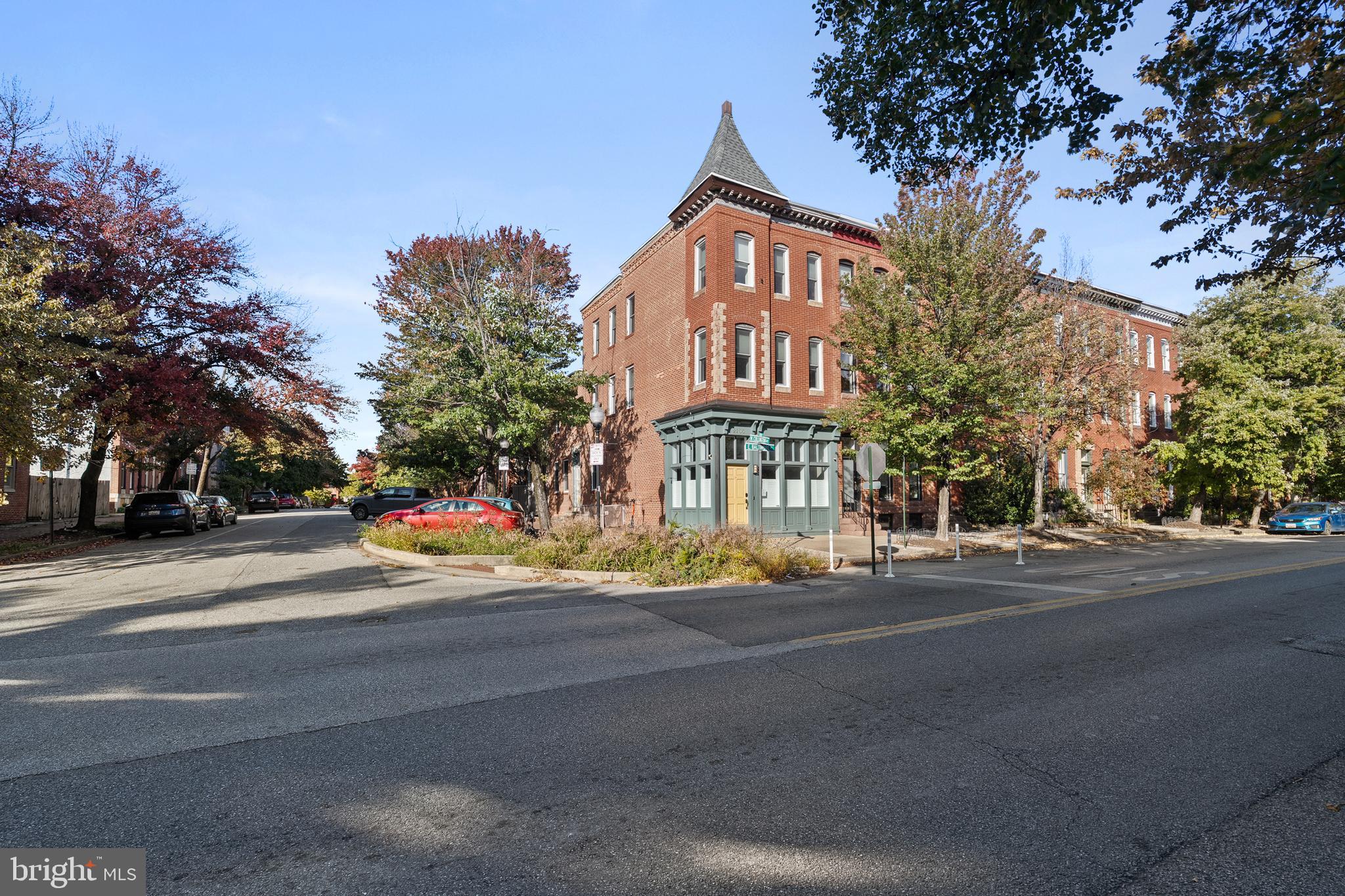 a view of street with traffic signal lights