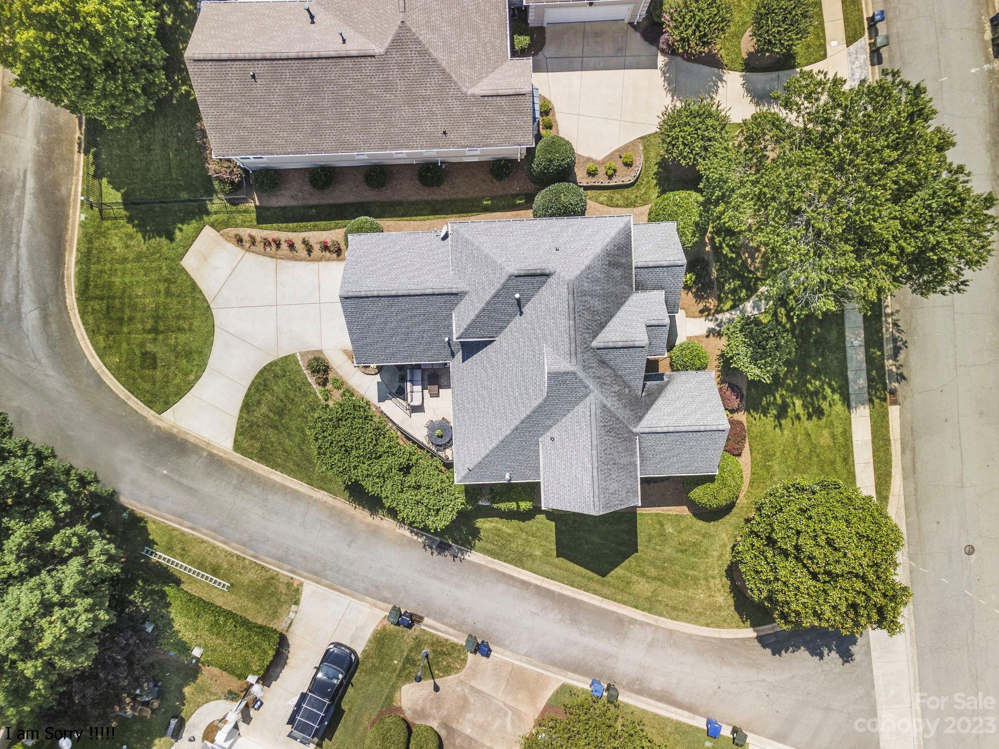 17318 Players Ridge Drive Cornelius, NC 28031 - Photo 44 of 48 an aerial view of a house with a garden