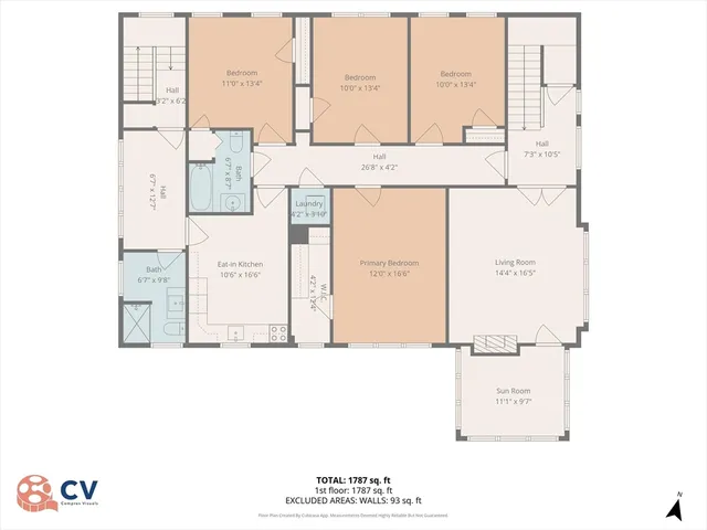 a picture of a floor plan