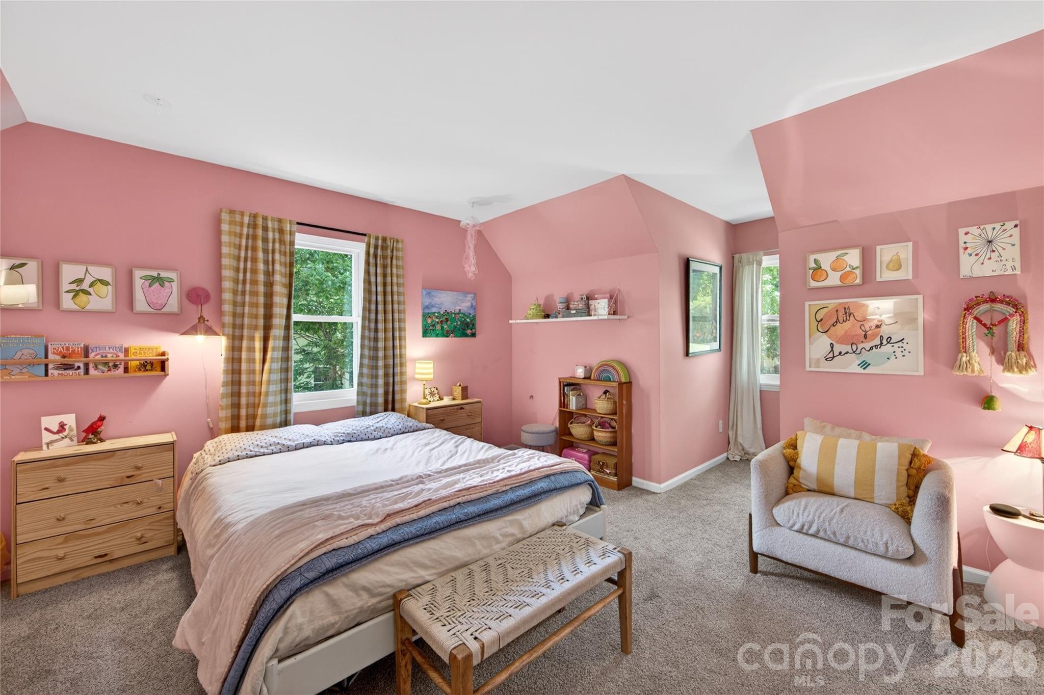 8713 Golf Ridge Drive Charlotte, NC 28277 - Photo 23 of 30 a bedroom with a bed and a couch
