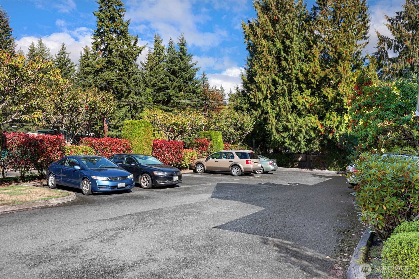 8828 238th Street Southwest, Unit B4 Edmonds, WA 98026 - Photo 32 of 37 a view of a car parked on the side of a road