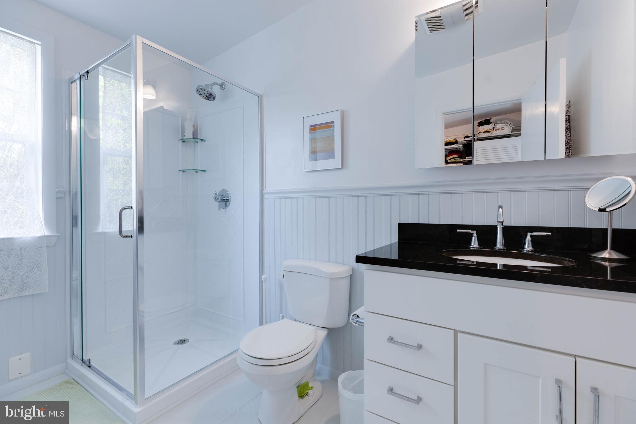 308 Franklin Place Silver Spring, MD 20901 - Photo 16 of 25 Upper level recently upgraded primary bathroom.