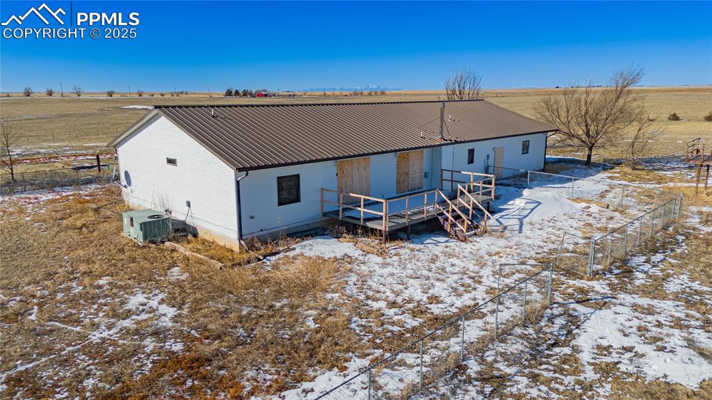 36605 County Road 14 Ramah, CO 80832 - Photo 3 of 18 a view of a terrace with a back yard