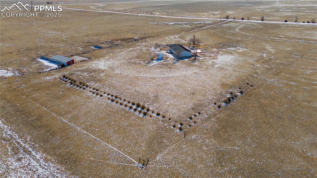 36605 County Road 14 Ramah, CO 80832 - Photo 8 of 18 a view of a wooden floor space