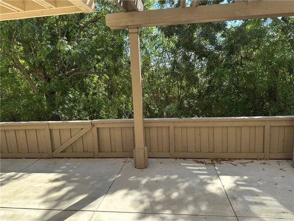 a view of a fence