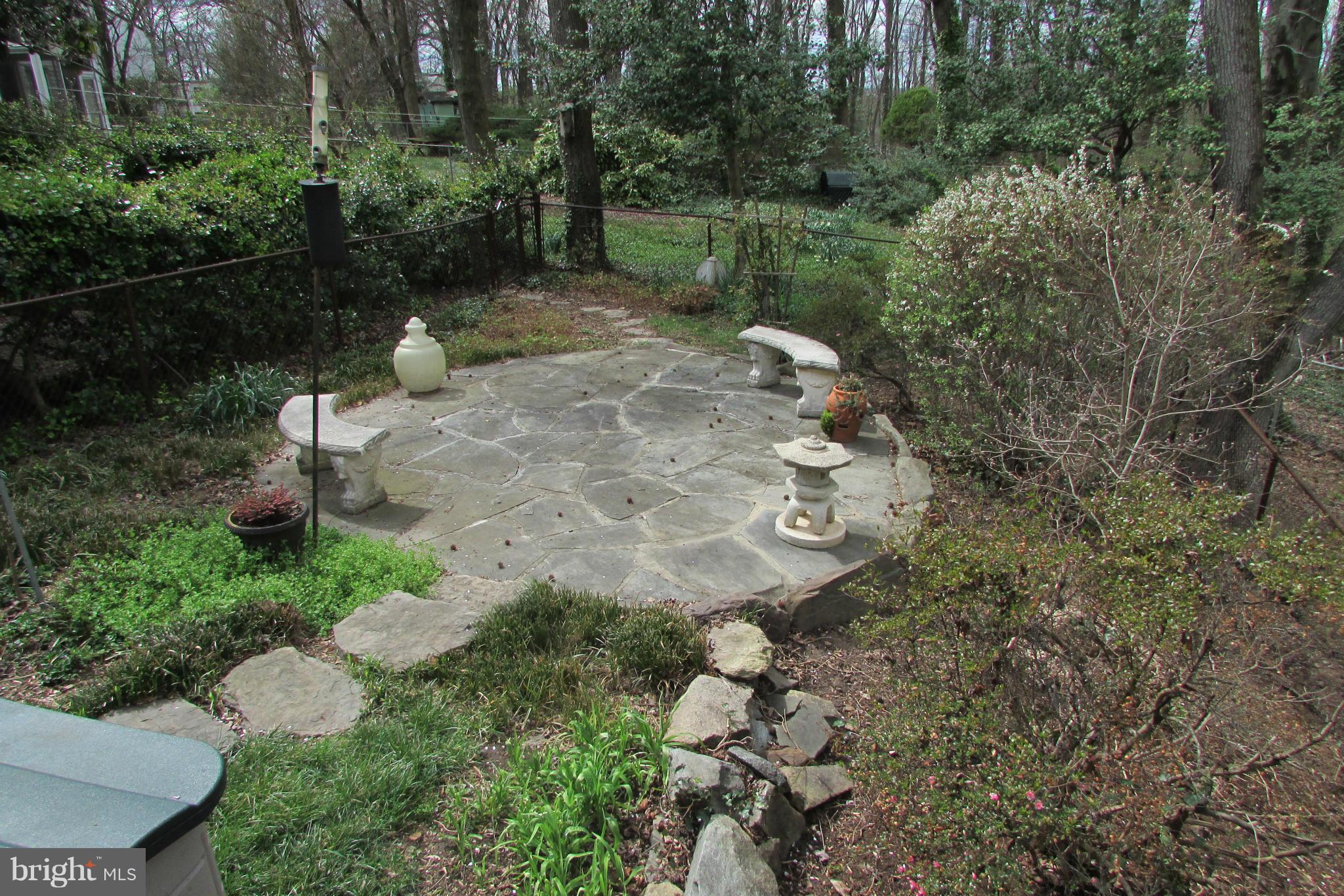 3 Crescent Road, Unit B Greenbelt, MD 20770 - Photo 20 of 22 a backyard of a house with lots of green space
