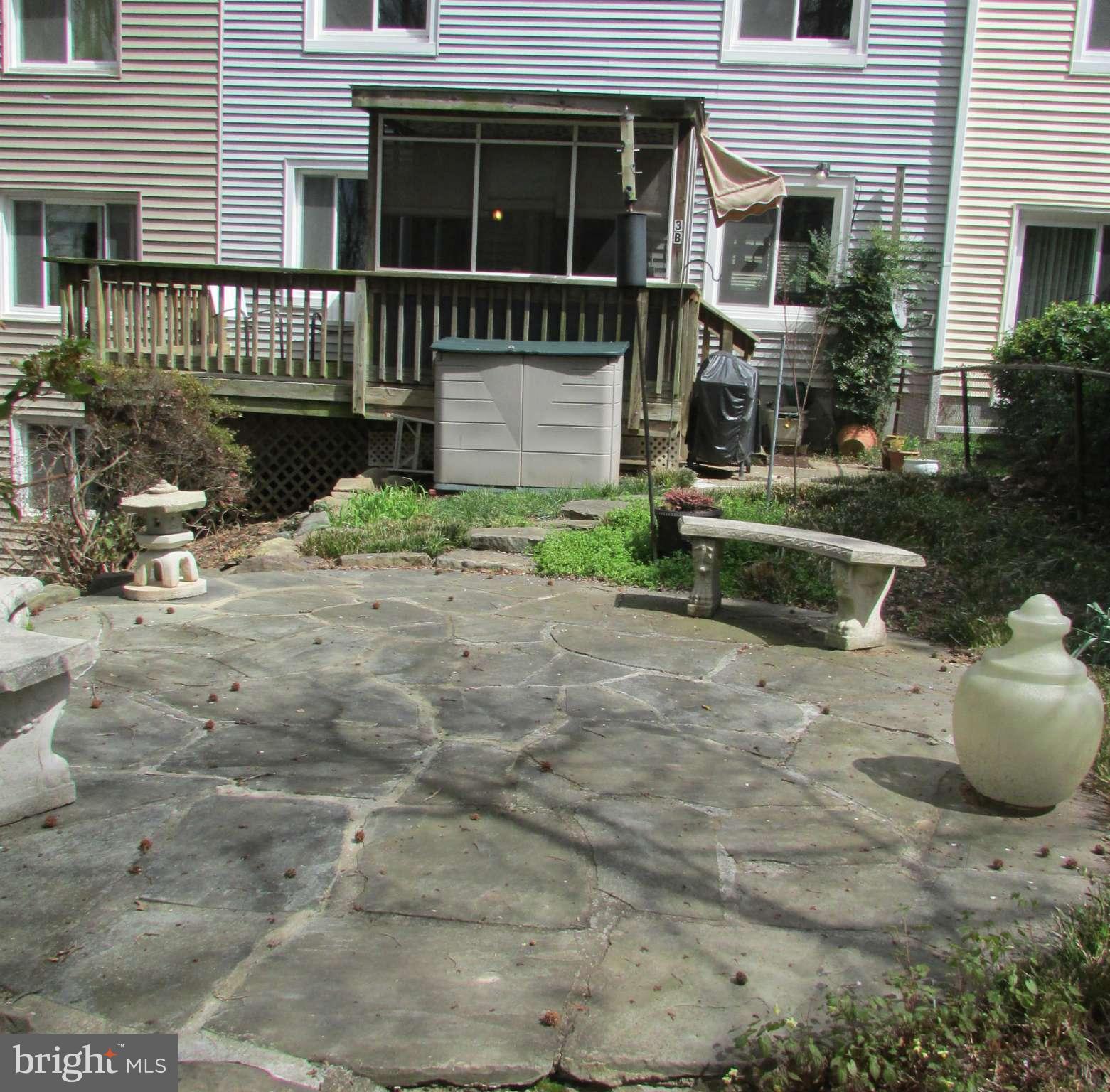 3 Crescent Road, Unit B Greenbelt, MD 20770 - Photo 21 of 22 a front view of a house with garden
