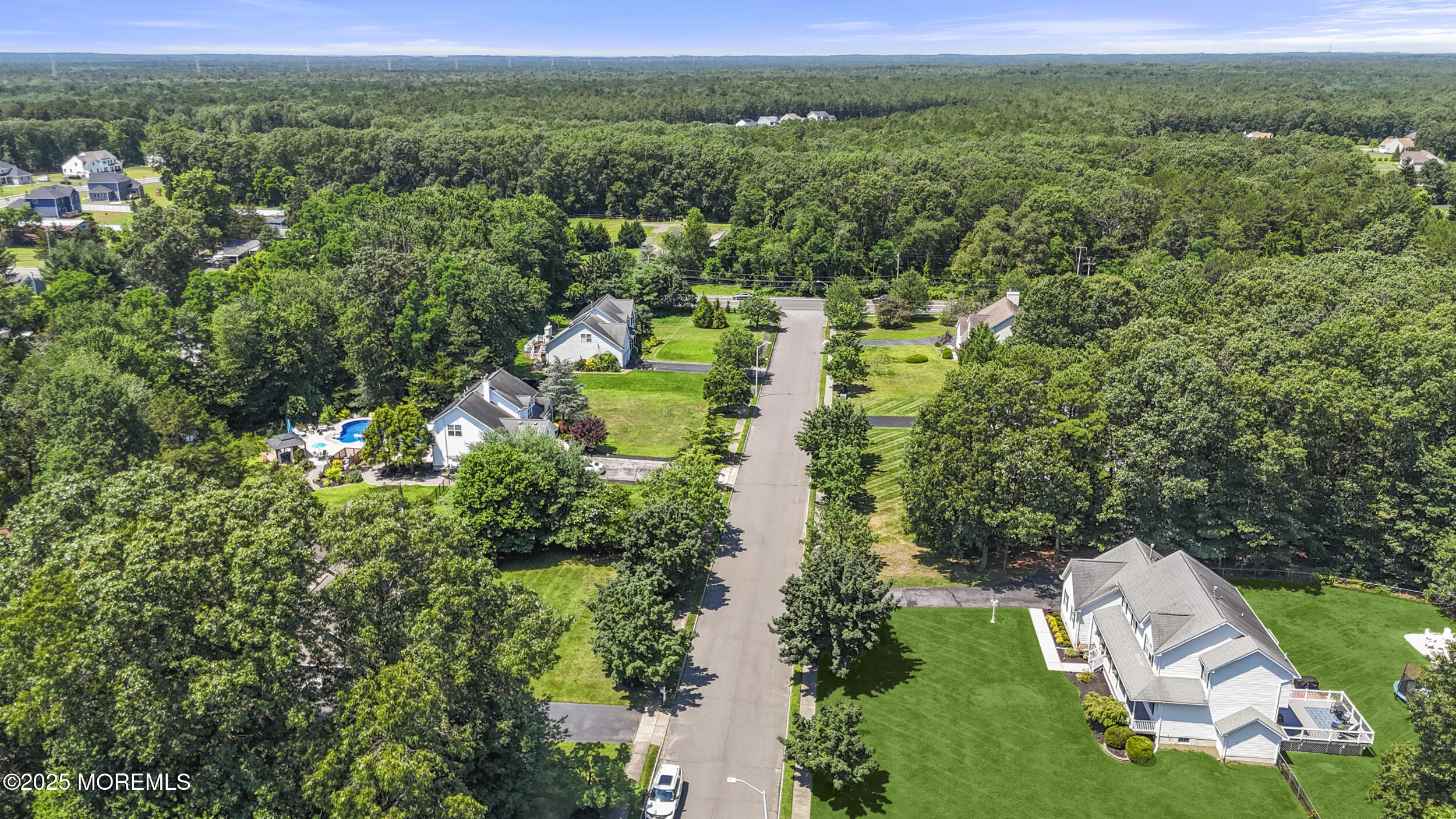 6 Kindling Way Jackson, NJ 08527 - Photo 51 of 54 a view of a lush green outdoor space with a lake view