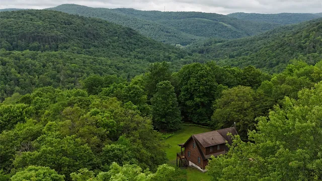 a view of outdoor space and mountain view