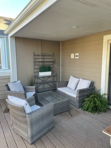 a view of outdoor space and patio