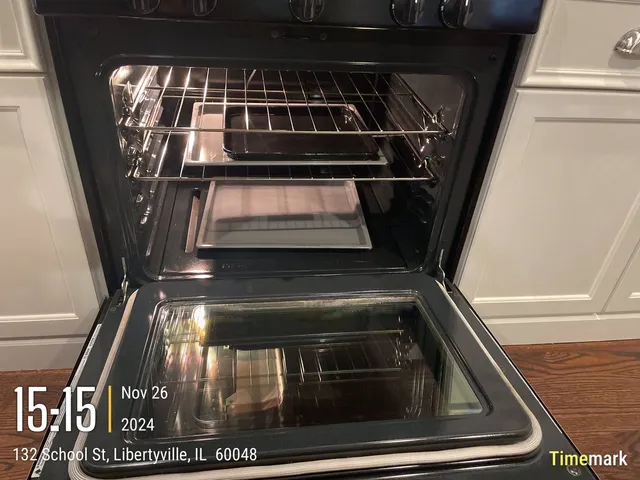 a close view of water heater