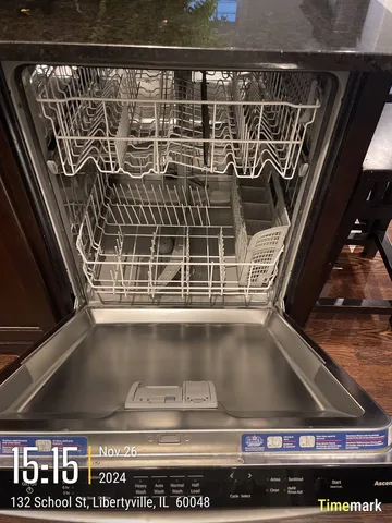 a view of wooden door