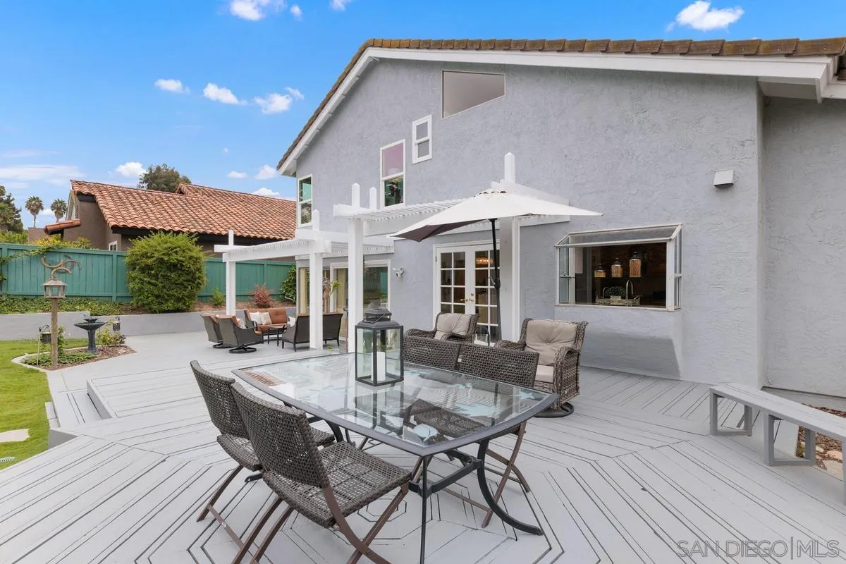 505 Willowspring Drive North Encinitas, CA 92024 - Photo 30 of 47 a patio with a table and chairs