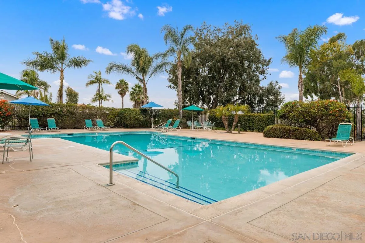 505 Willowspring Drive North Encinitas, CA 92024 - Photo 35 of 47 a view of a swimming pool with a yard