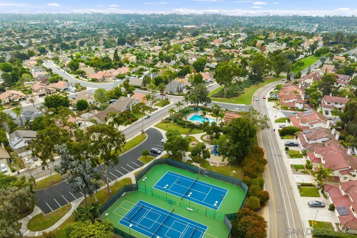 505 Willowspring Drive North Encinitas, CA 92024 - Photo 42 of 47 an aerial view of residential houses with outdoor space and parking