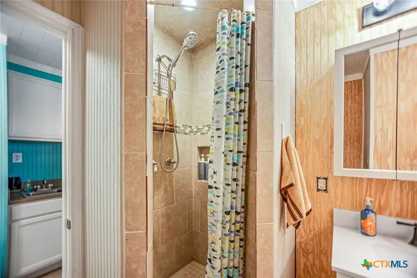 a view of a walk in closet