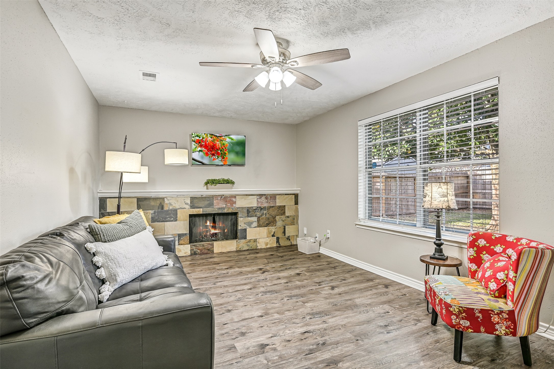 2503 Colleen Drive Pearland, TX 77581 - Photo 11 of 23 a living room with furniture and a large window