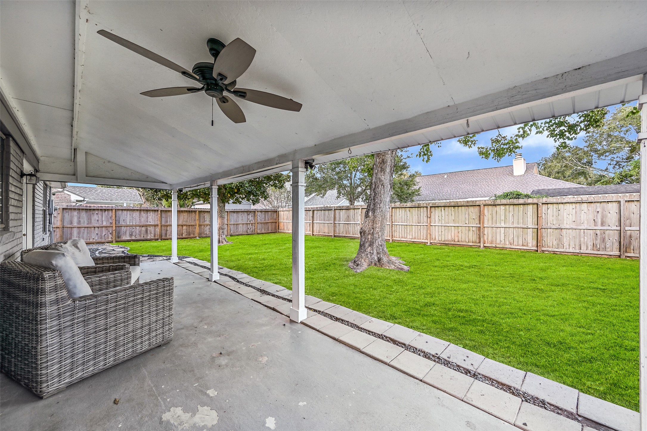 2503 Colleen Drive Pearland, TX 77581 - Photo 21 of 23 a view of outdoor space with seating