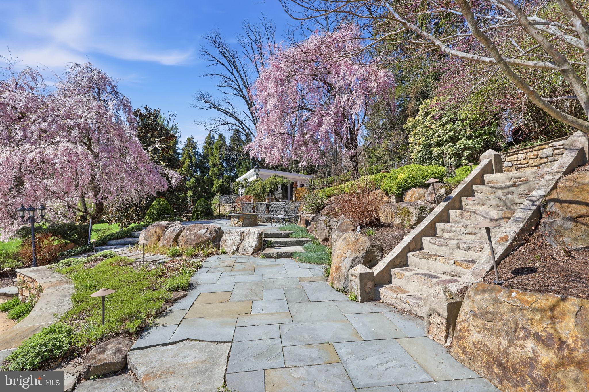3039 Durham Road Doylestown, PA 18902 - Photo 12 of 122 a view of a backyard with sitting area