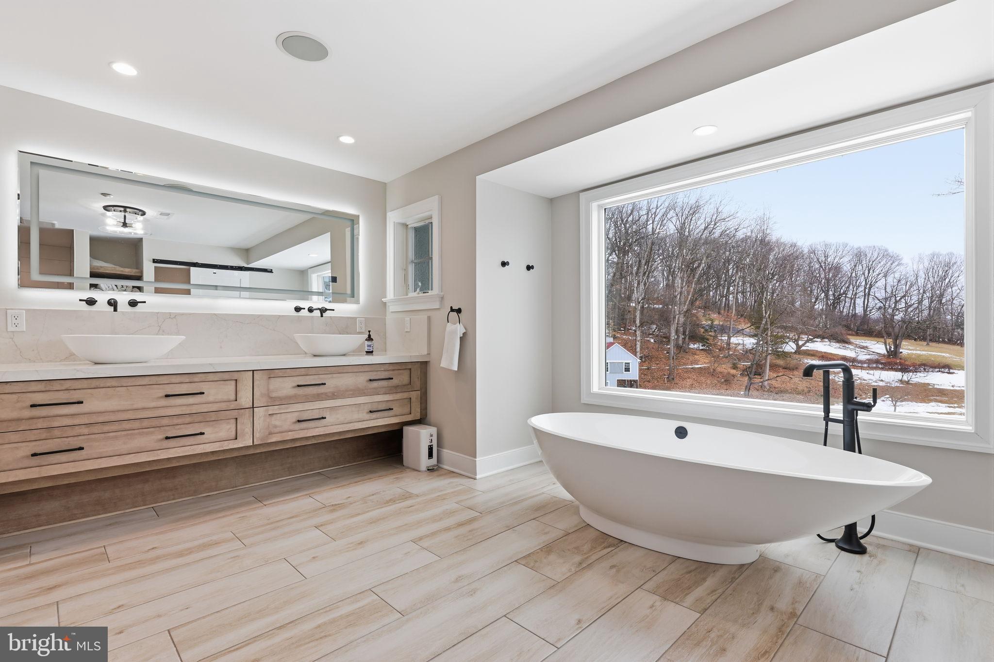 3039 Durham Road Doylestown, PA 18902 - Photo 52 of 122 a spacious bathroom with a large tub and shower
