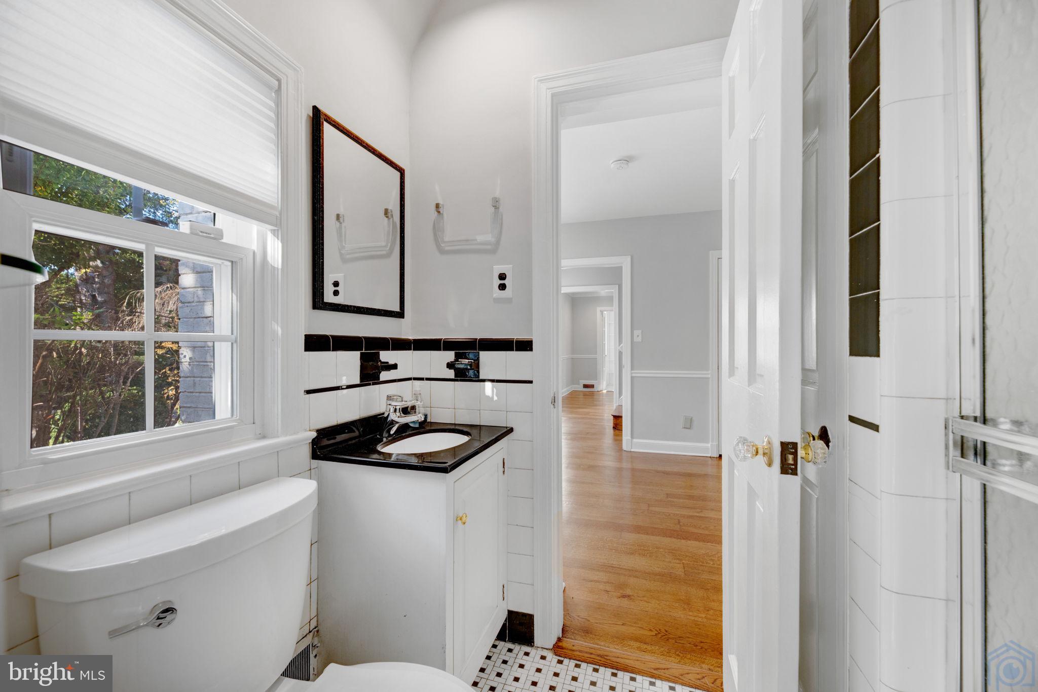 4855 Reservoir Road Northwest Washington, DC 20007 - Photo 34 of 67 1st Floor Bathroom
