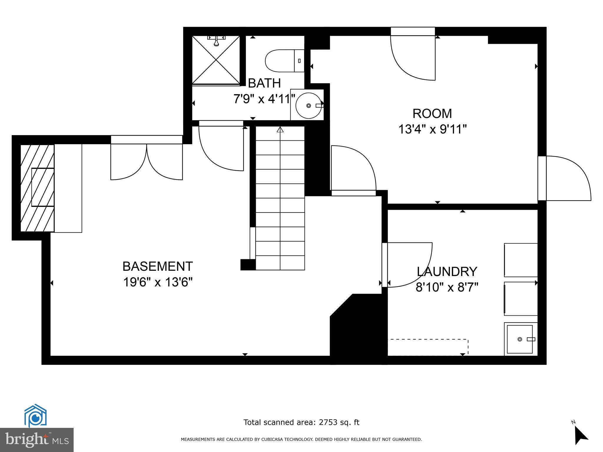4855 Reservoir Road Northwest Washington, DC 20007 - Photo 67 of 67 Lower-Level Floor Plans