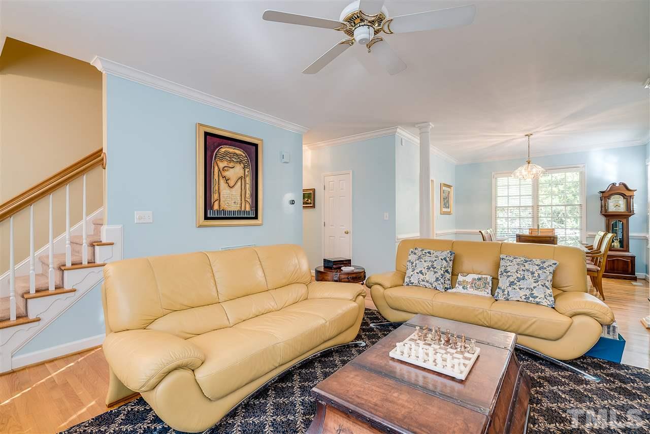 5721 Garrett Road Durham, NC 27707 - Photo 5 of 25 Open great room and dining room.