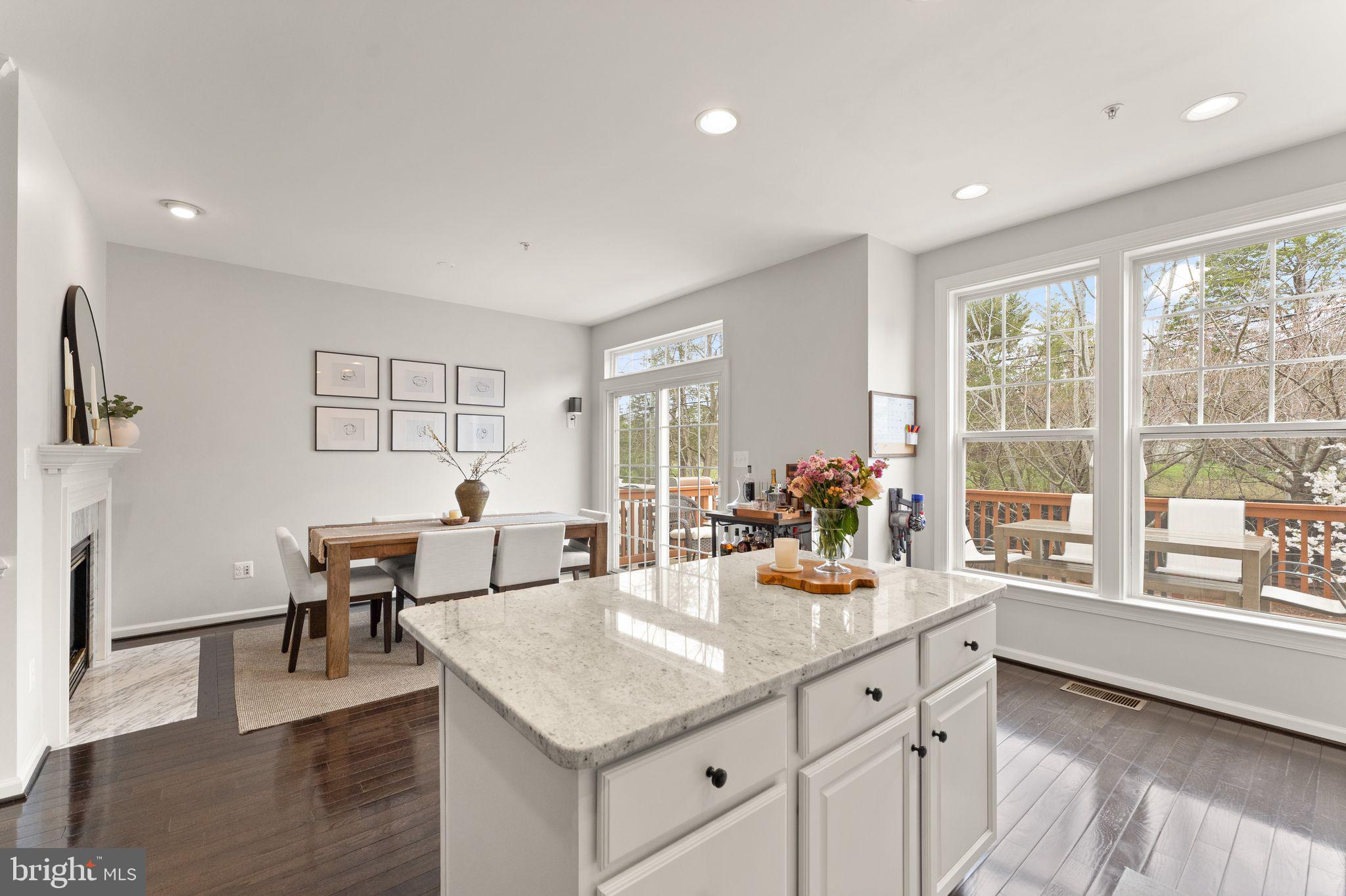 18168 Mill House Square Leesburg, VA 20176 - Photo 15 of 60 a kitchen with sink and windows