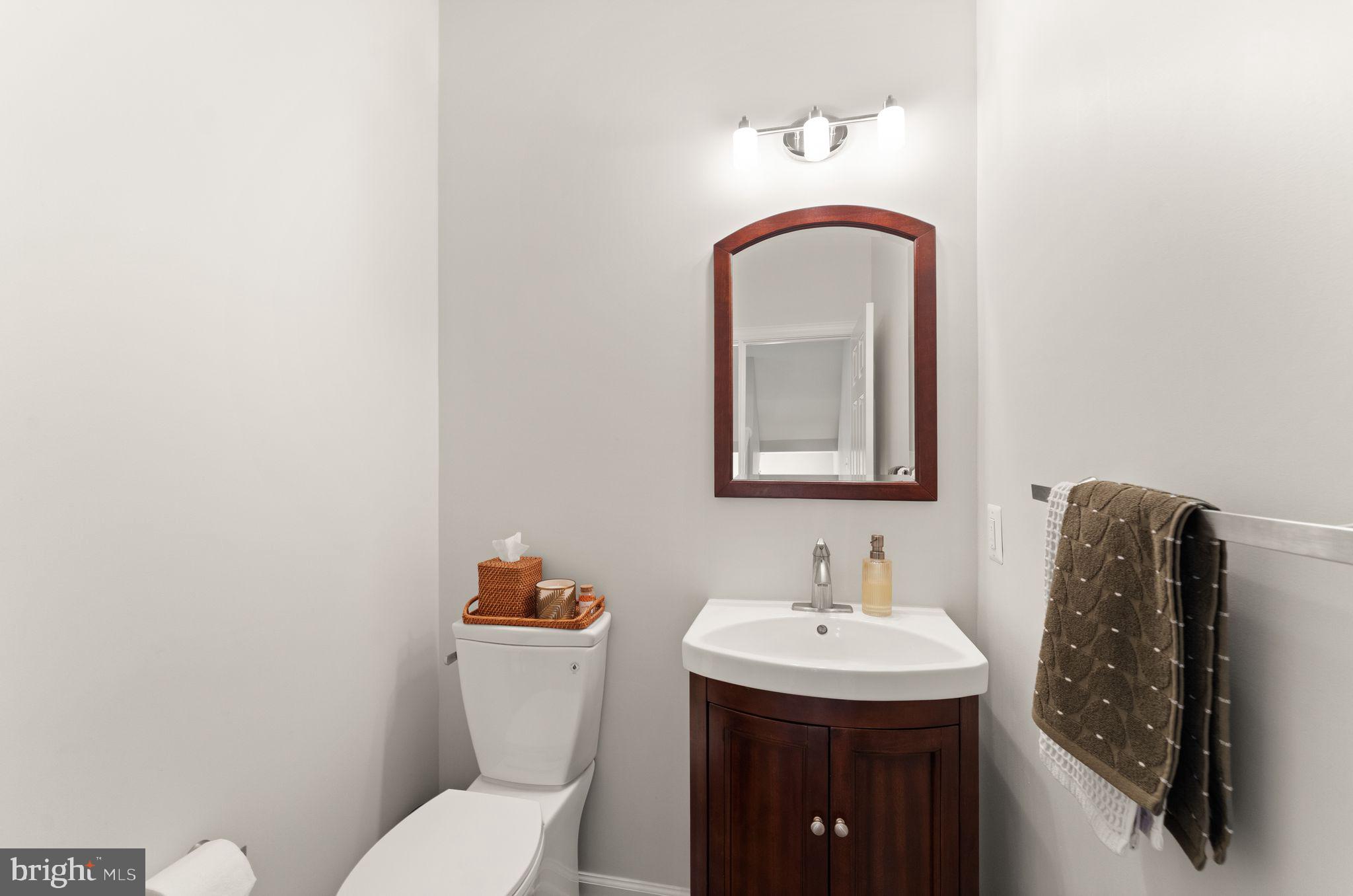 18168 Mill House Square Leesburg, VA 20176 - Photo 21 of 60 a bathroom with a sink and a toilet