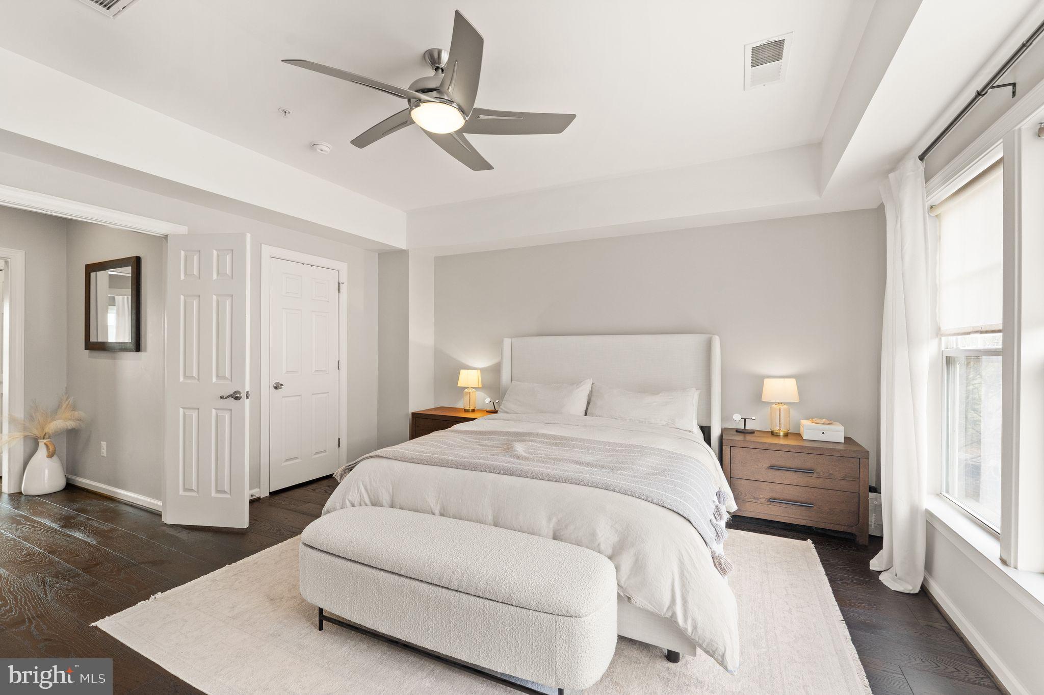 18168 Mill House Square Leesburg, VA 20176 - Photo 25 of 60 a bedroom with a bed and a window
