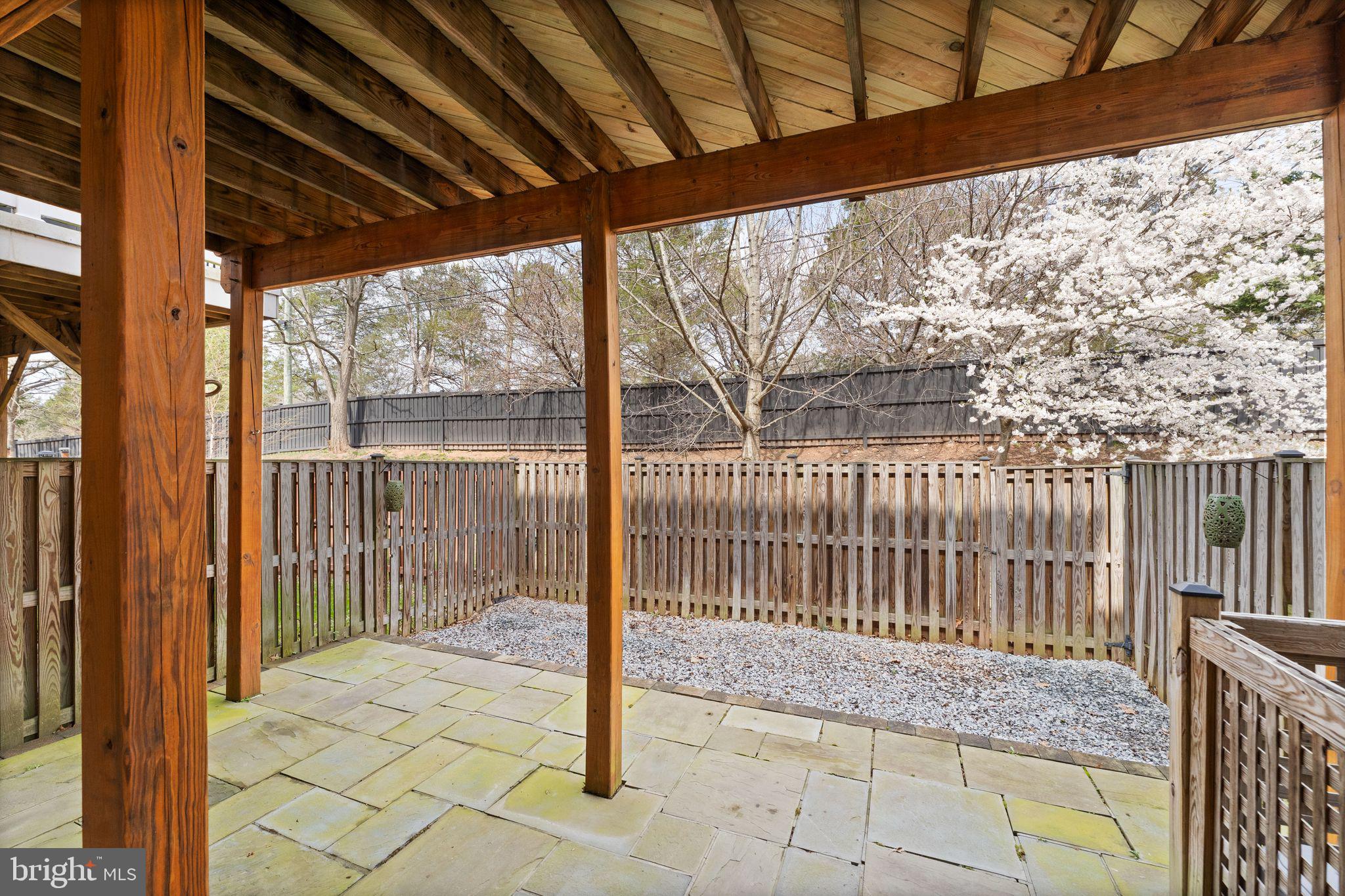 18168 Mill House Square Leesburg, VA 20176 - Photo 46 of 60 Flagstone patio and fully fenced yard