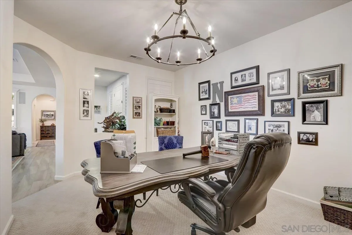 5620 Rancho Del Caballo Bonsall, CA 92003 - Photo 22 of 49 a view of a dining room with furniture