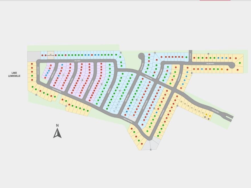 331 Trillium Street Oak Point, TX 75068 - Photo 32 of 36 a view of a floor plan