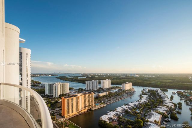 a view of a city from a balcony