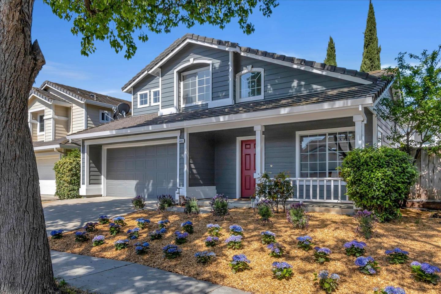 1483 Chavez Way San Jose, CA 95131 - Photo 2 of 40 front view of a house with a porch