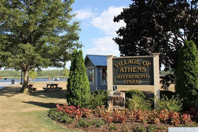 a sign on the side of a building