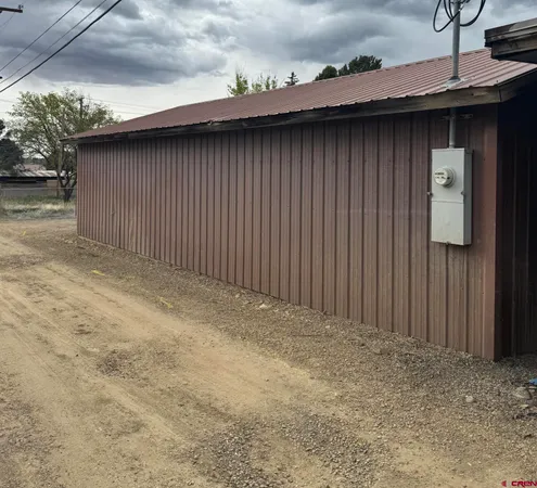 a view of storage and utility room