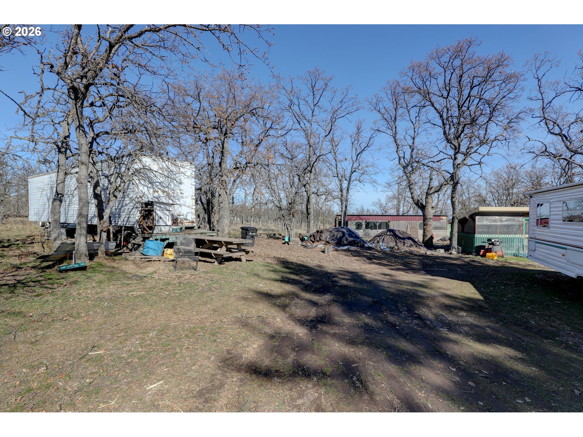 80165 Ridgetop Road Dufur, OR 97021 - Photo 33 of 43 a view of road with large trees