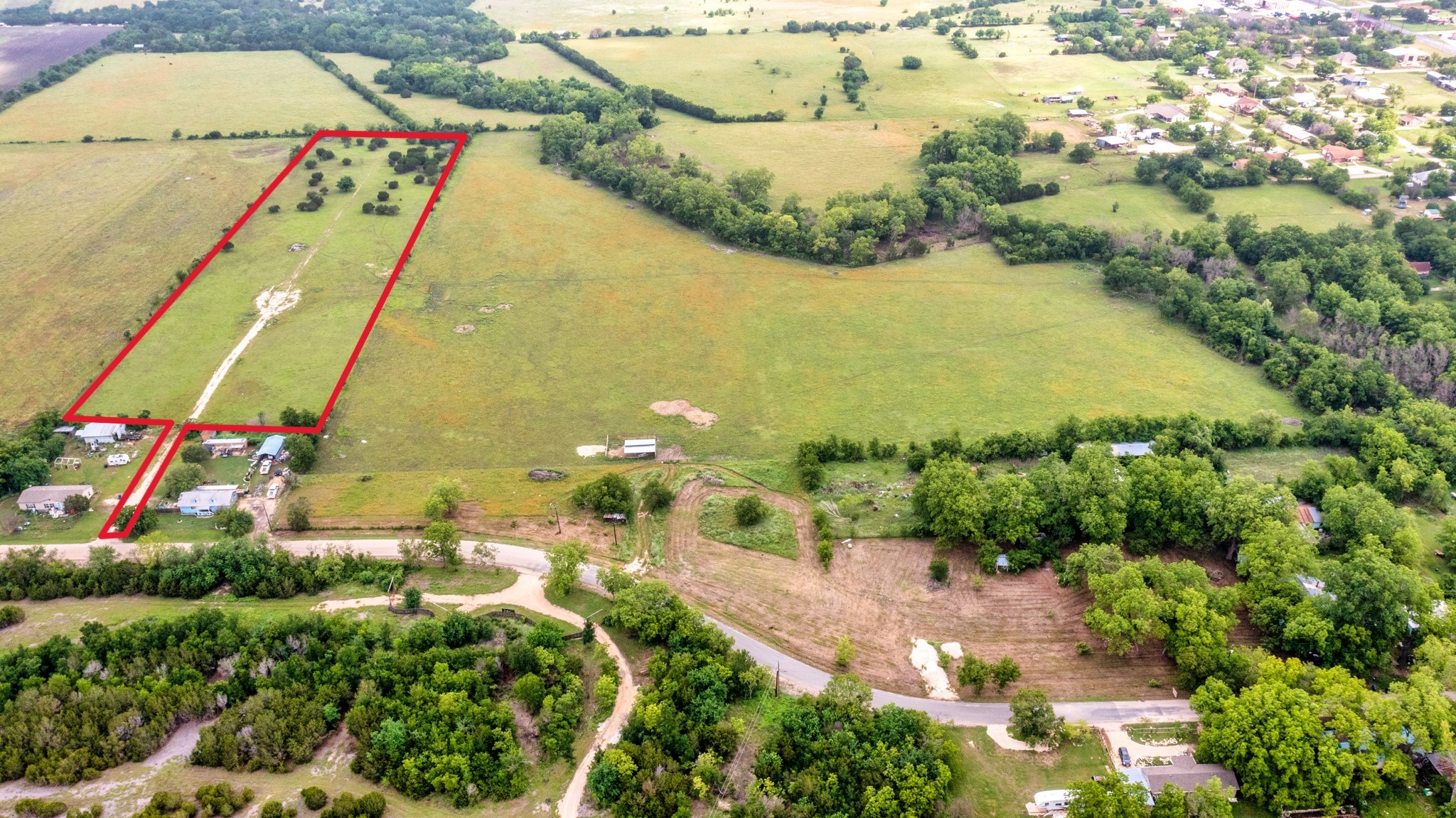 226 County Road 226 Road Florence, TX 76527 - Photo 2 of 15 an aerial view of residential houses with outdoor space