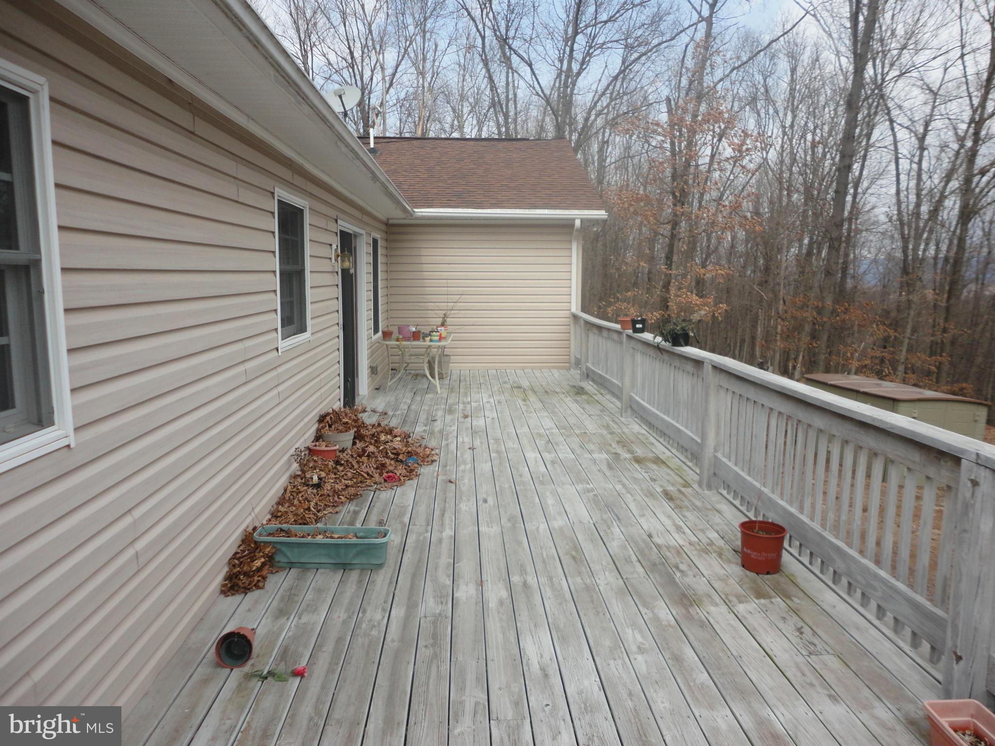 1339 Libby's Ridge Road Berkeley Springs, WV 25411 - Photo 17 of 25 rear deck deck