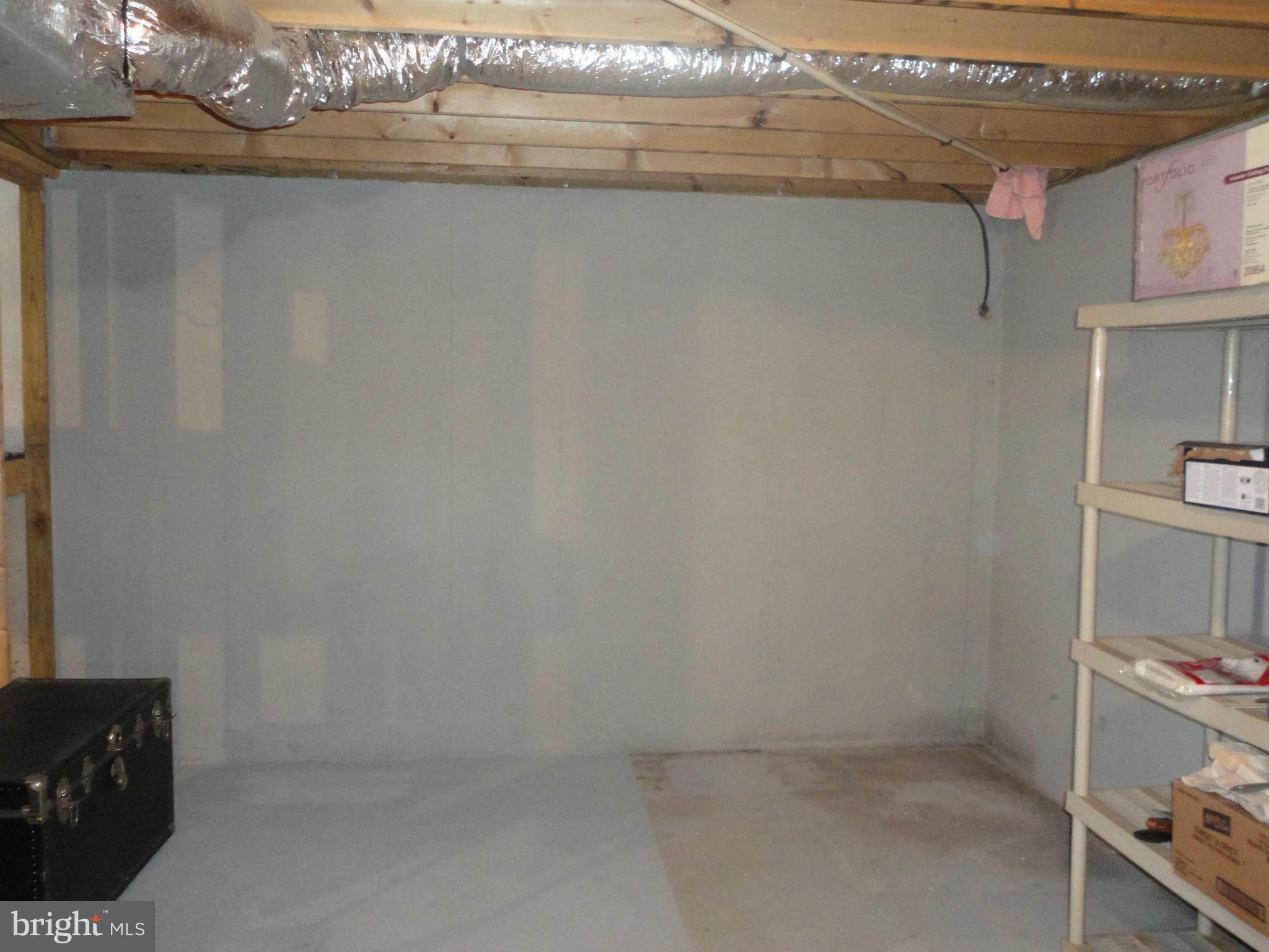 1339 Libby's Ridge Road Berkeley Springs, WV 25411 - Photo 24 of 25 unfinished area for storage/future living space